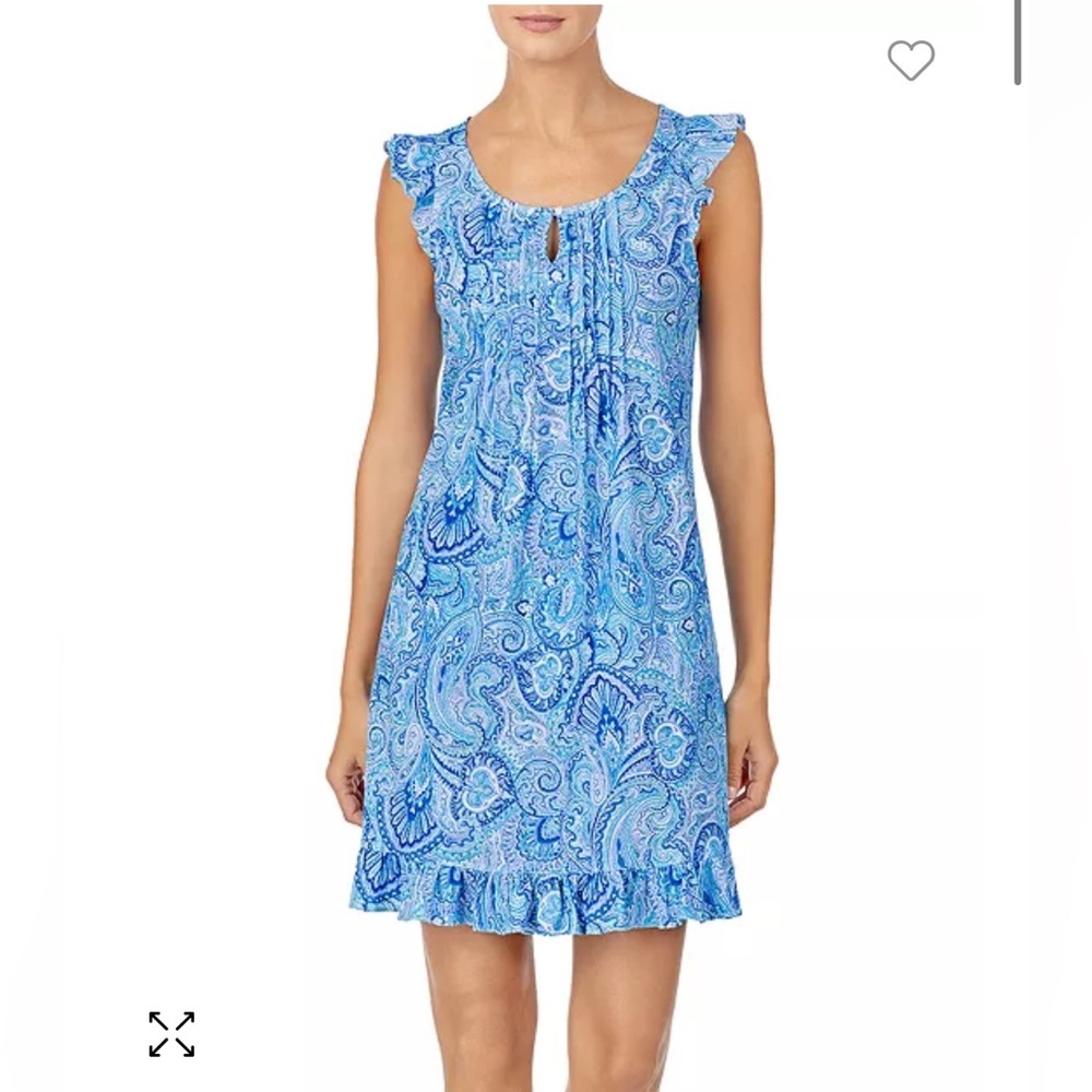 Lauren Ralph Lauren Paisley Print Smocked Dress
Size Medium